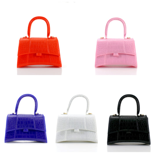 Mini Jelly Bag - Black, Pink, White, Orange,Royal Blue